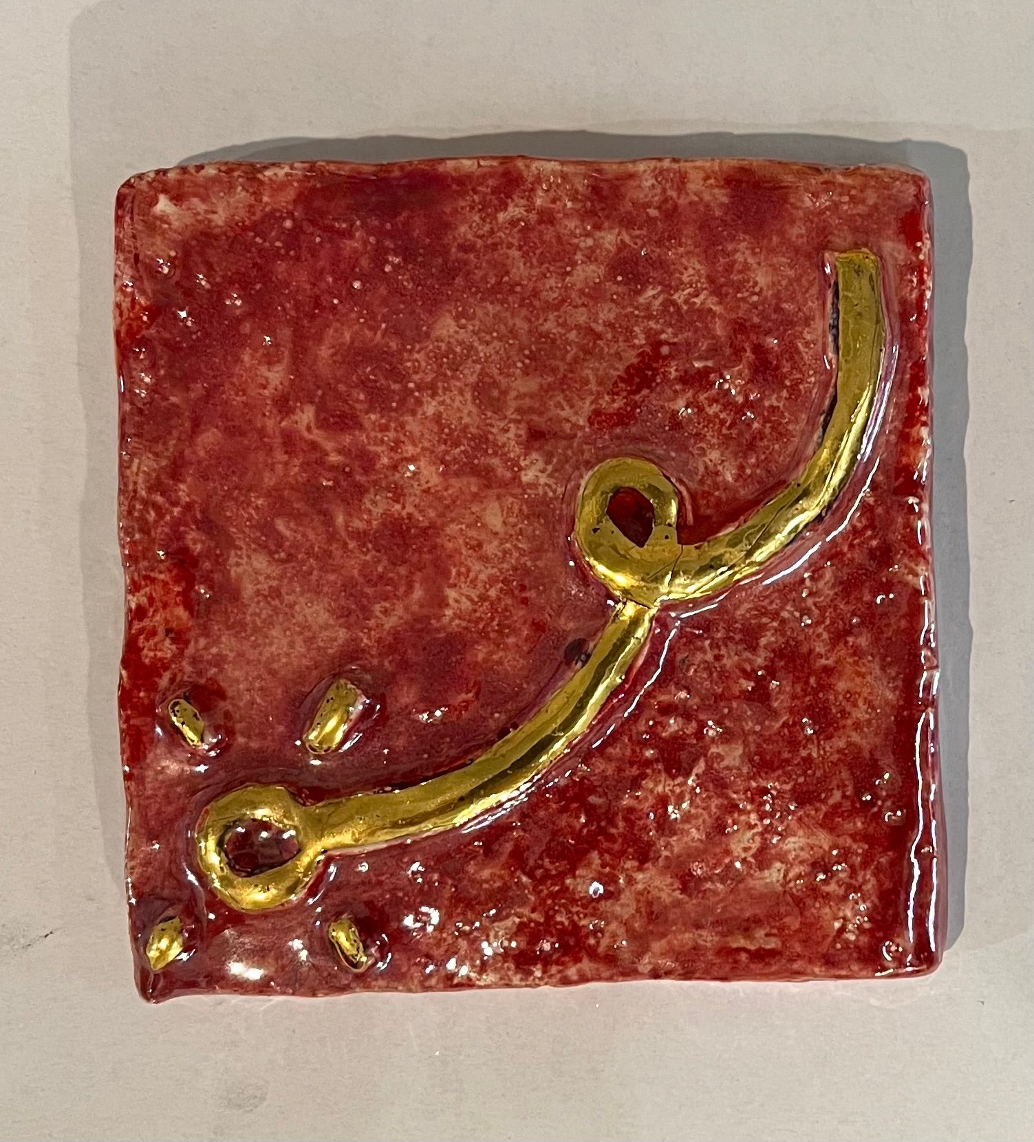 DAMANHUR GET - Ceramic (15x15 cm)
