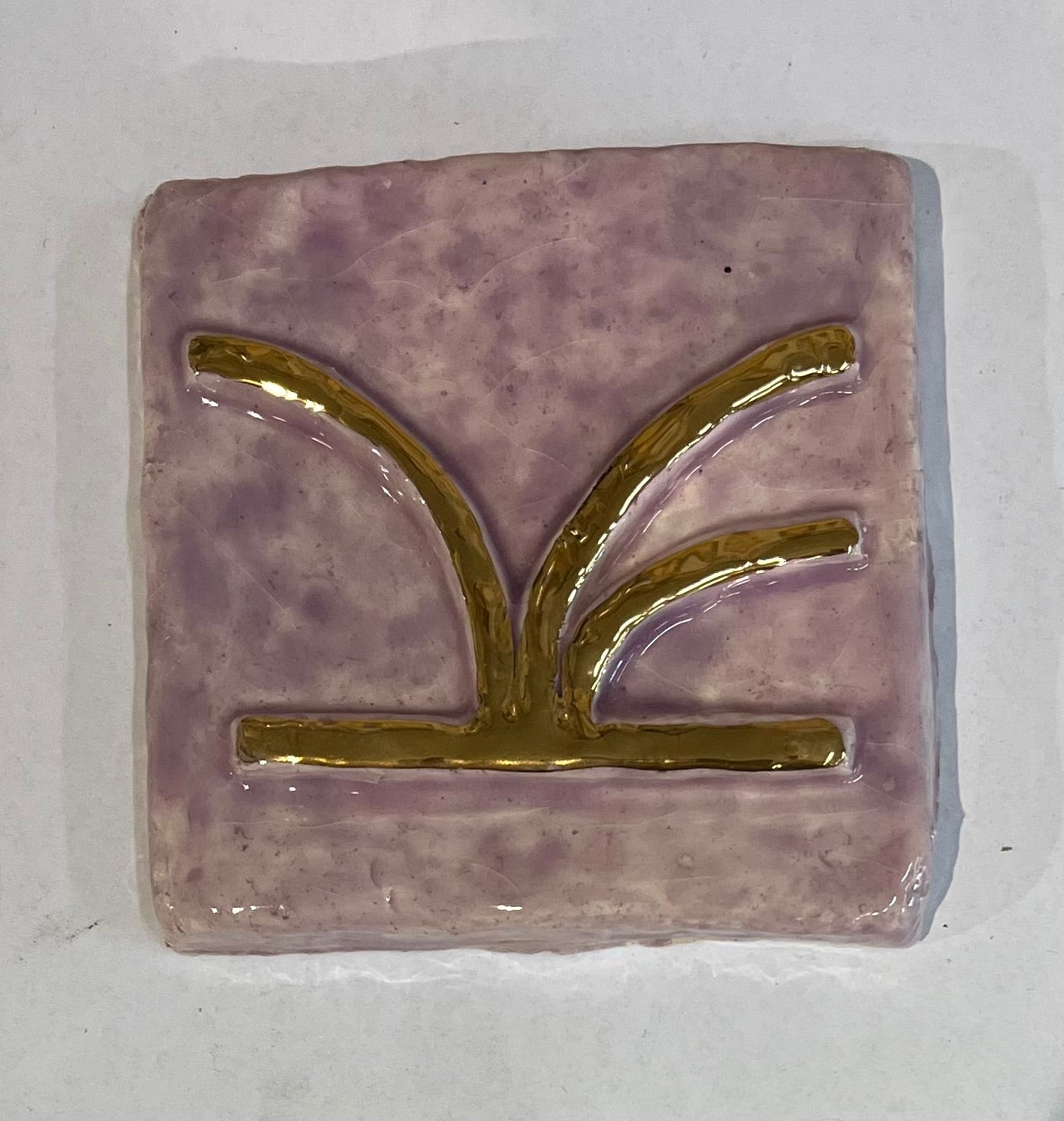 DAMANHUR GET - Ceramic (15x15 cm)